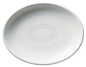 Mino ware Main Plate White 28.5cm Made in Japan