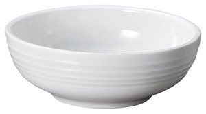 Mino ware Donburi Bowl White 17cm Made in Japan