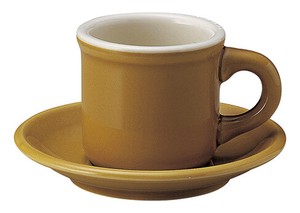 美浓烧 茶杯盘组/杯碟套装 餐具 侧边 小鸟 日本制造