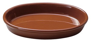 Mino ware Main Plate Brown Bird 19cm Made in Japan