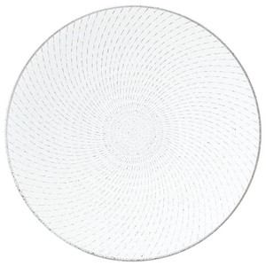 Mino ware Main Plate White 35cm Made in Japan