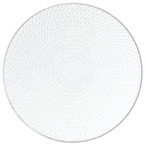 Mino ware Main Plate White 19cm Made in Japan