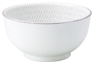 Mino ware Donburi Bowl White M Made in Japan