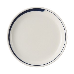 [美濃焼] 藍花 19cm丸皿 [食器 日本製]「2022新作」
