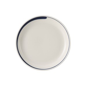 [美濃焼] 藍花 17cm丸皿 [食器 日本製]「2022新作」
