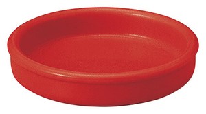 美浓烧 小钵碗 餐具 红色 10.5cm 日本制造
