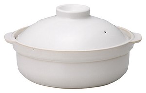 Mino ware Pot White 10-go Made in Japan