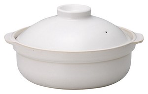 Mino ware Pot White 8-go Made in Japan