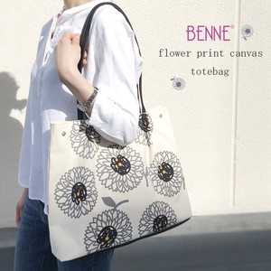 Floral Pattern Canvas Tote Bag Canvas Tote Natural Floral Pattern