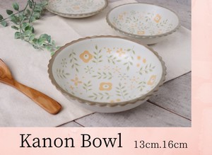 Mino ware Donburi Bowl Pottery Fruits Western Tableware