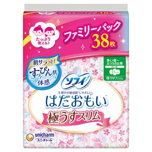 ソフィはだおもい極うすスリム 210 羽つき 38枚
