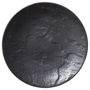 Mino ware Main Plate black 17cm Made in Japan