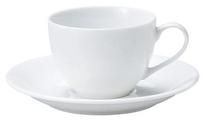 Mino ware Cup & Saucer Set Coffee Cup and Saucer White Made in Japan