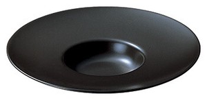 [美濃焼]スープセレクション 26cm平型スープ（黒マット）[食器 日本製]