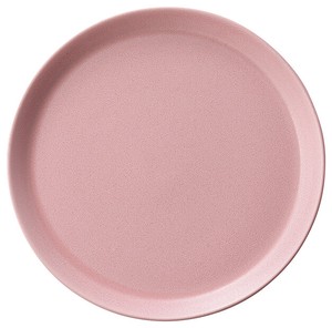 美浓烧 大餐盘/中餐盘 餐具 粉色 24cm 日本制造
