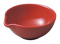 Mino ware Side Dish Bowl Red Mini Made in Japan