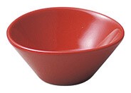 Mino ware Main Plate Red Mini Made in Japan