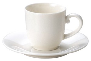 美浓烧 茶杯盘组/杯碟套装 浓缩咖啡杯盘 餐具 圆形 日本制造