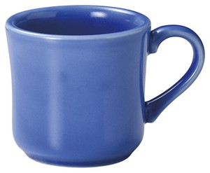 美浓烧 茶杯盘组/杯碟套装 蓝色 餐具 日本制造