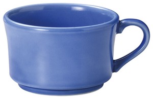 [美濃焼]ロティ 片手スープカップ（ブルー）[食器 日本製]