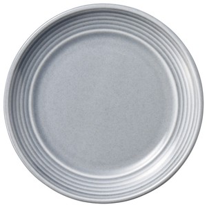 Mino ware Main Plate Gray 17cm Made in Japan