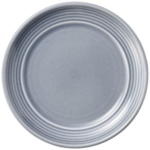 Mino ware Main Plate Gray 24cm Made in Japan