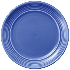 美浓烧 大餐盘/中餐盘 蓝色 餐具 21cm 日本制造