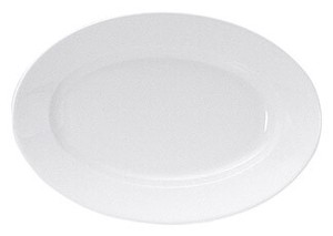 Mino ware Main Plate White 20cm Made in Japan
