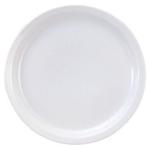 Mino ware Main Plate White Bird 17cm Made in Japan