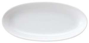 Mino ware Main Plate White Bird 21cm Made in Japan