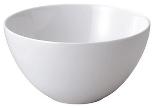 Mino ware Main Dish Bowl White Bird 19cm Made in Japan