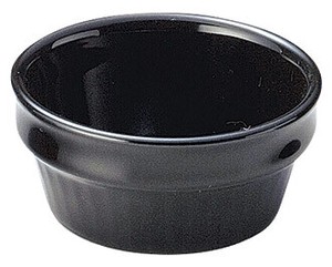 美浓烧 小钵碗 黑色 餐具 日本制造