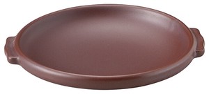 [美濃焼]耐熱鍋 6.0陶板（身）（鉄赤）[食器 日本製]