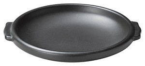 [美濃焼]耐熱鍋 8.0陶板（身）（黒）[食器 日本製]