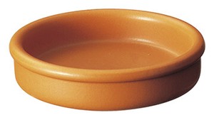 Mino ware Side Dish Bowl Brick 10.5cm Made in Japan