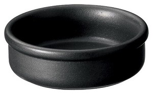 [美濃焼]耐熱鍋 8cmバル（黒）（8cm）[食器 日本製]