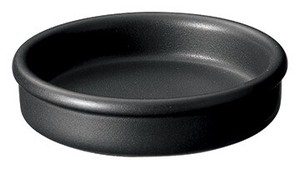 [美濃焼]耐熱鍋 10.5cmバル（黒）（10.5cm）[食器 日本製]