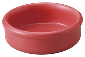Mino ware Side Dish Bowl Red 8cm Made in Japan