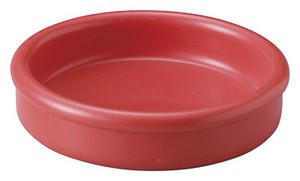 Mino ware Side Dish Bowl Red 10.5cm Made in Japan