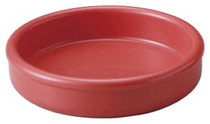 Mino ware Side Dish Bowl Red 14cm Made in Japan