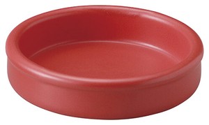 Mino ware Side Dish Bowl Red M Made in Japan