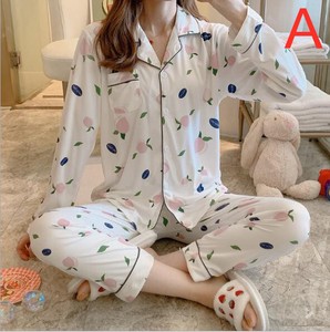 Pajama Set Long Sleeves Spring Ladies' Set of 2 NEW
