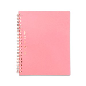 Notebook Rose Pink Ring Note