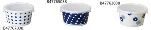 Hasami ware Side Dish Bowl Porcelain Small Indigo Made in Japan