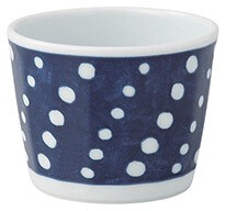 Hasami ware Side Dish Bowl Porcelain Indigo Made in Japan