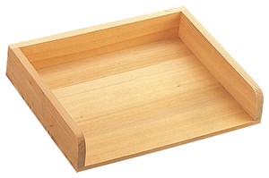 木製作り板チリトリ型