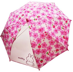 ◆2021新作◆　【ミッフィー】子供傘・雨傘・長傘　ミッフィーお花畑