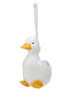 Animal Unique Toilet Brush Stand Up Duck