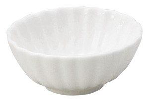 [美濃焼] かすみ 白 7cm楕円小鉢 [食器 日本製]