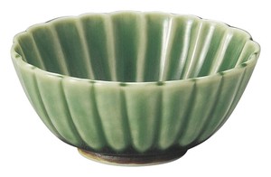 美浓烧 小钵碗 餐具 绿色 11.5cm 日本制造